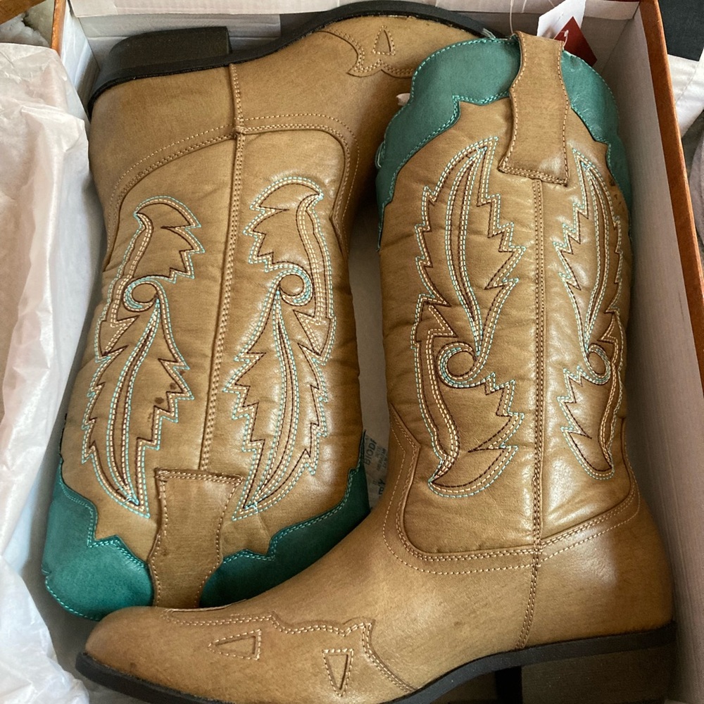 FLEX WEST boots never worn